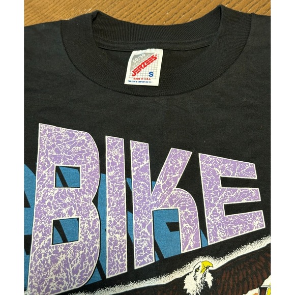 VTG Daytona Beach Bike Week T Shirt‎ Mens Small DS Single Stitch 1993 Eagle 52nd - Picture 9 of 10